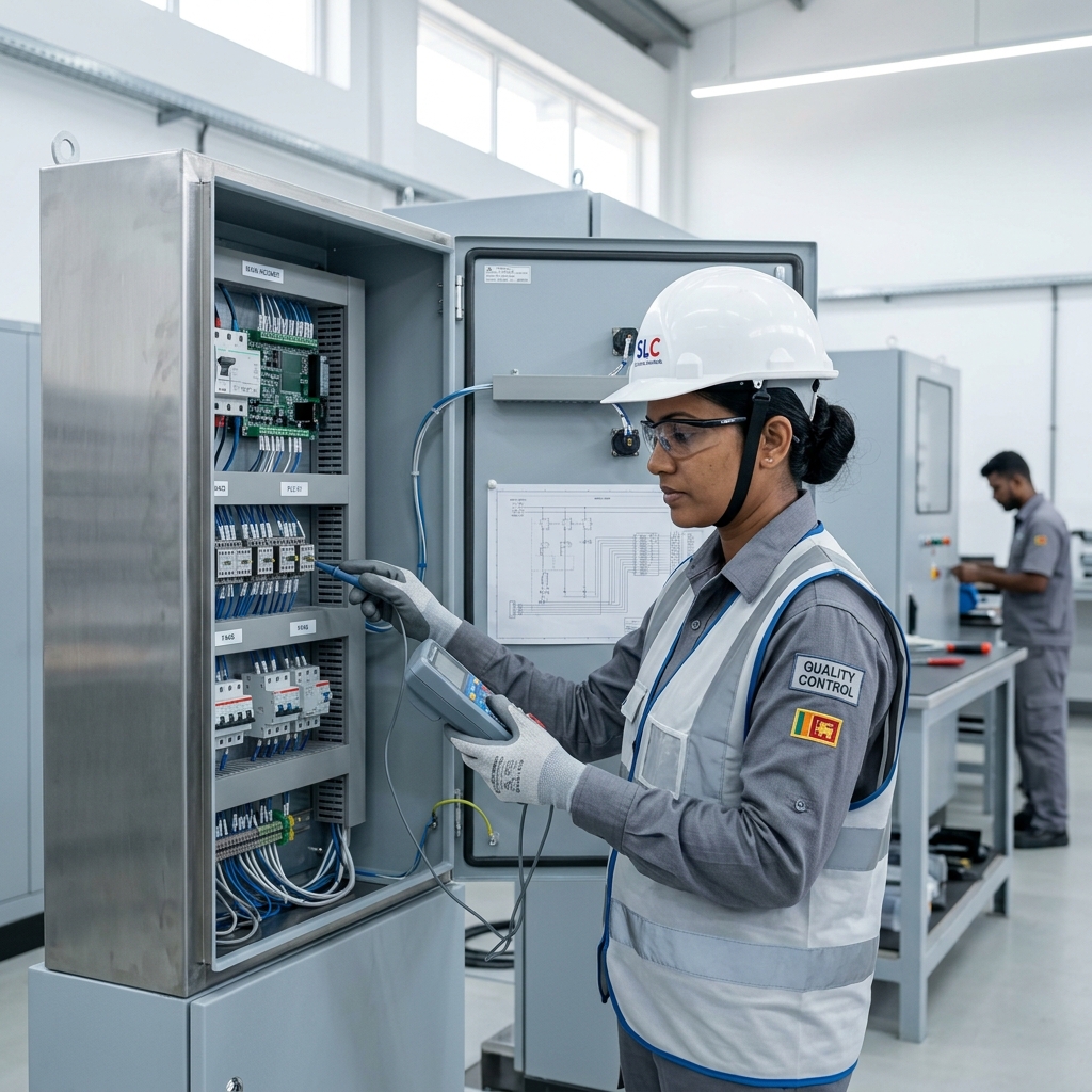 Engineering QA and dielectric testing on switchboard